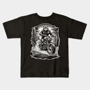 Cougar Black Rider Kids T-Shirt